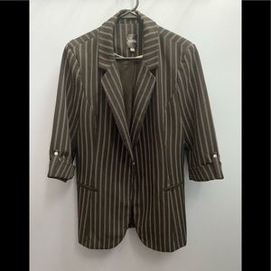 XOXO Pinstripe Blazer